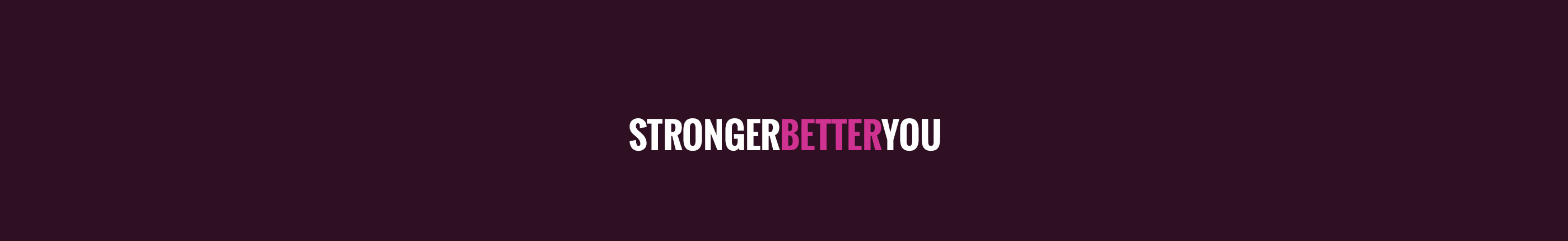 Stronger Better You logo